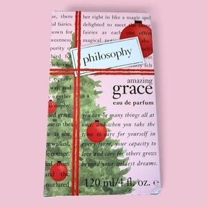 PHILOSOPHY AMAZING GRACE EAU DE PERFUME 4/oz./120ml CHRISTMAS EDITION